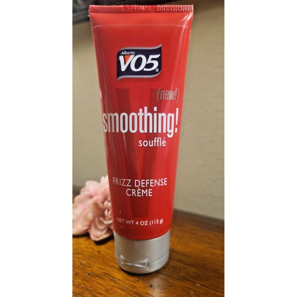 Alberto VO5 SMOOTHING SOUFFLE Frizz Defense Creme 4 oz NOS